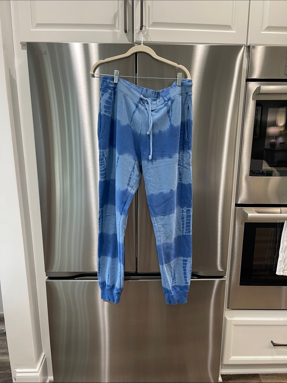 Roller Rabbit Blue Tie-Dye Sweatpants
